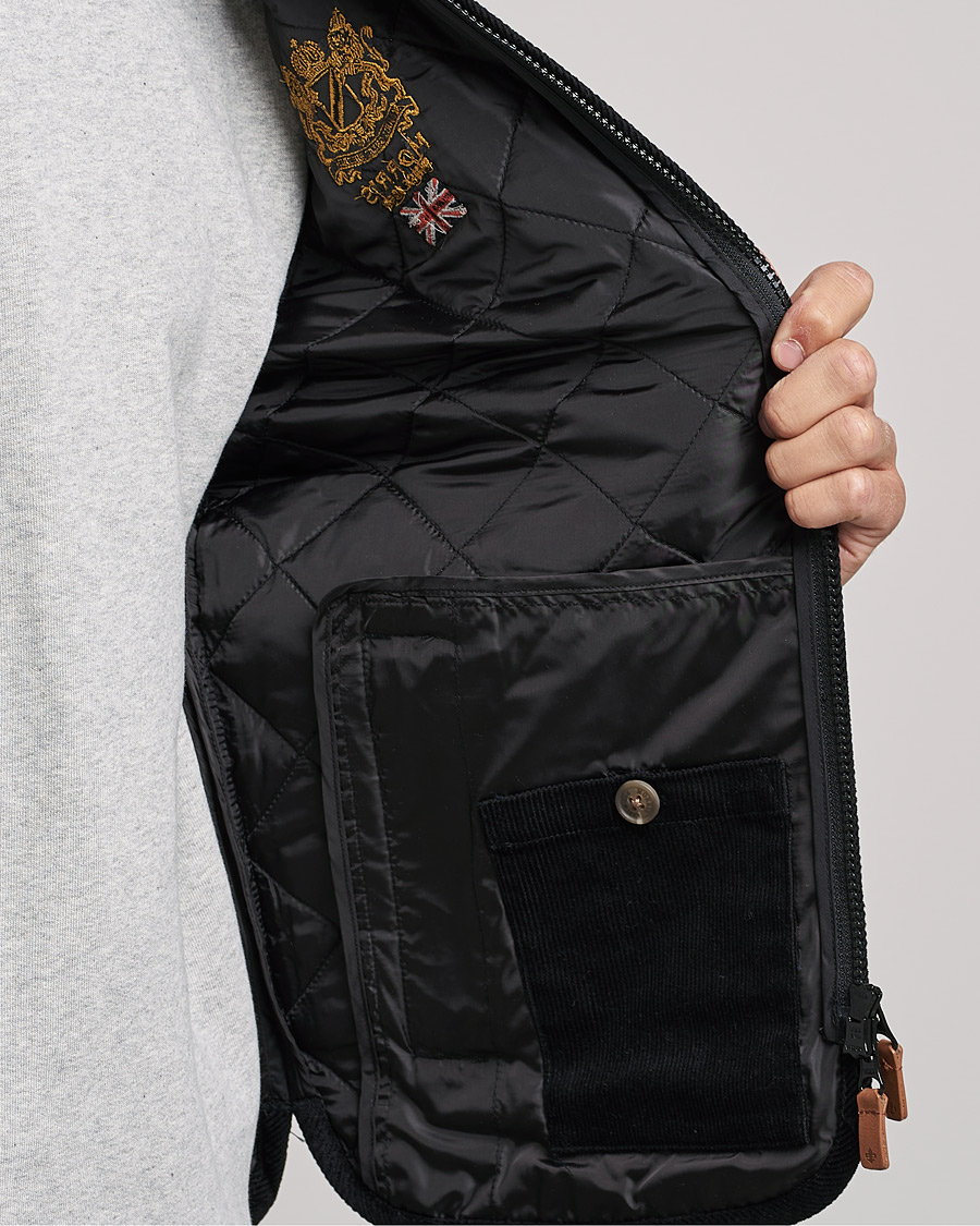 Herr | Jackor | Morris | Trenton Quilted Jacket Black