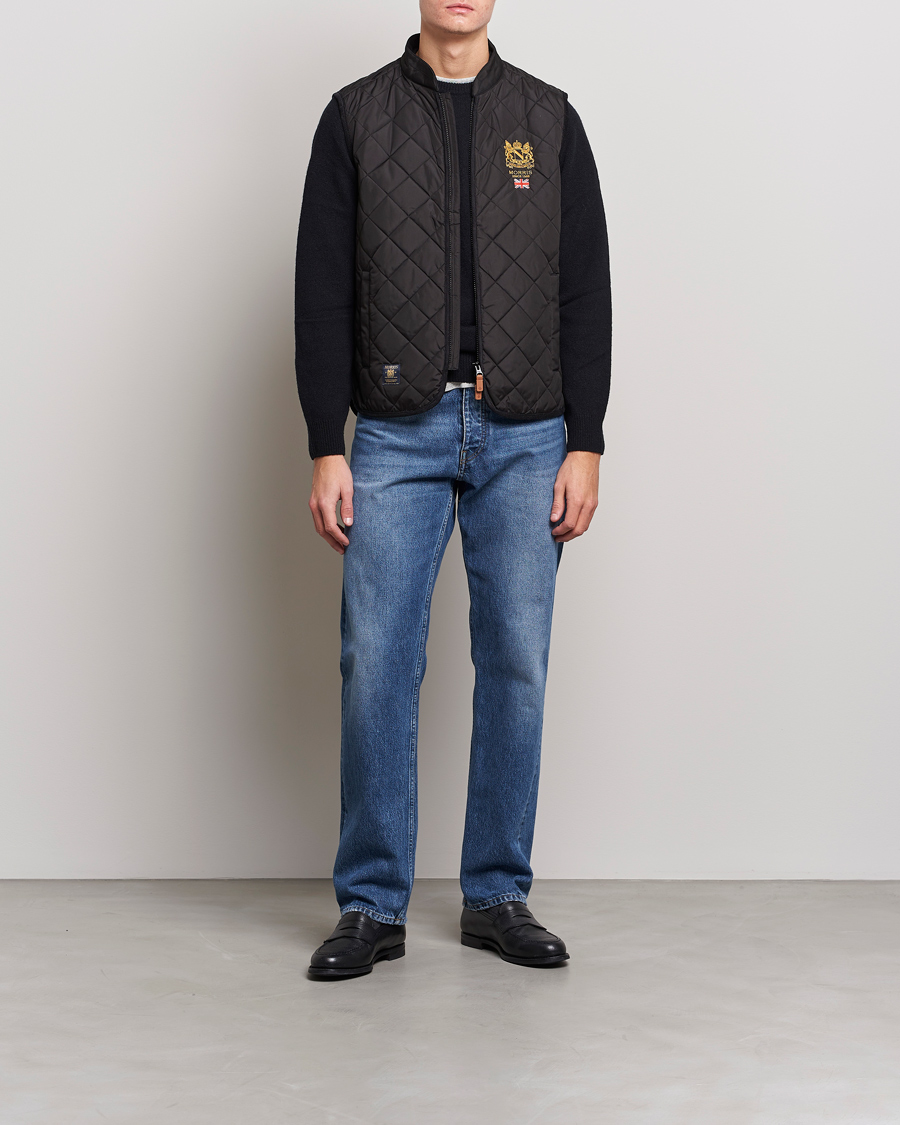 Herr | Västar | Morris | Trenton Quilted Vest Black