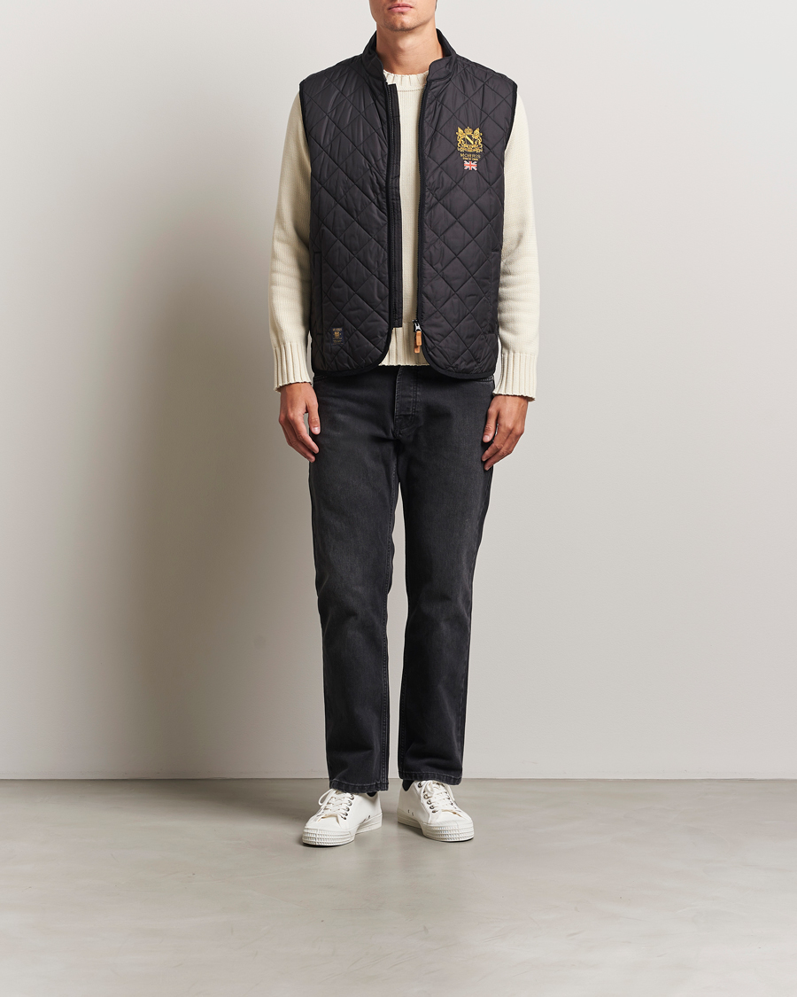 Herr | Västar | Morris | Trenton Quilted Vest Black