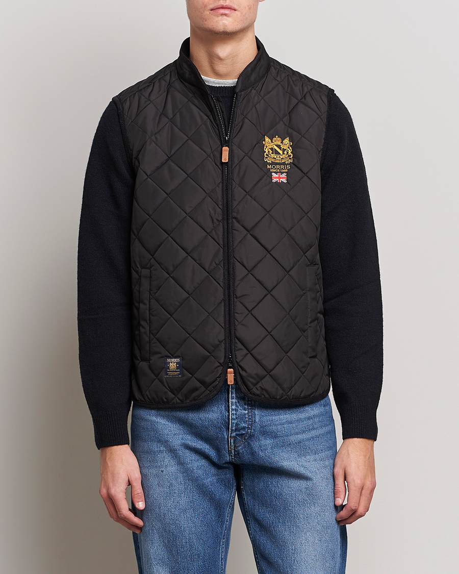 Herr | Morris | Morris | Trenton Quilted Vest Black