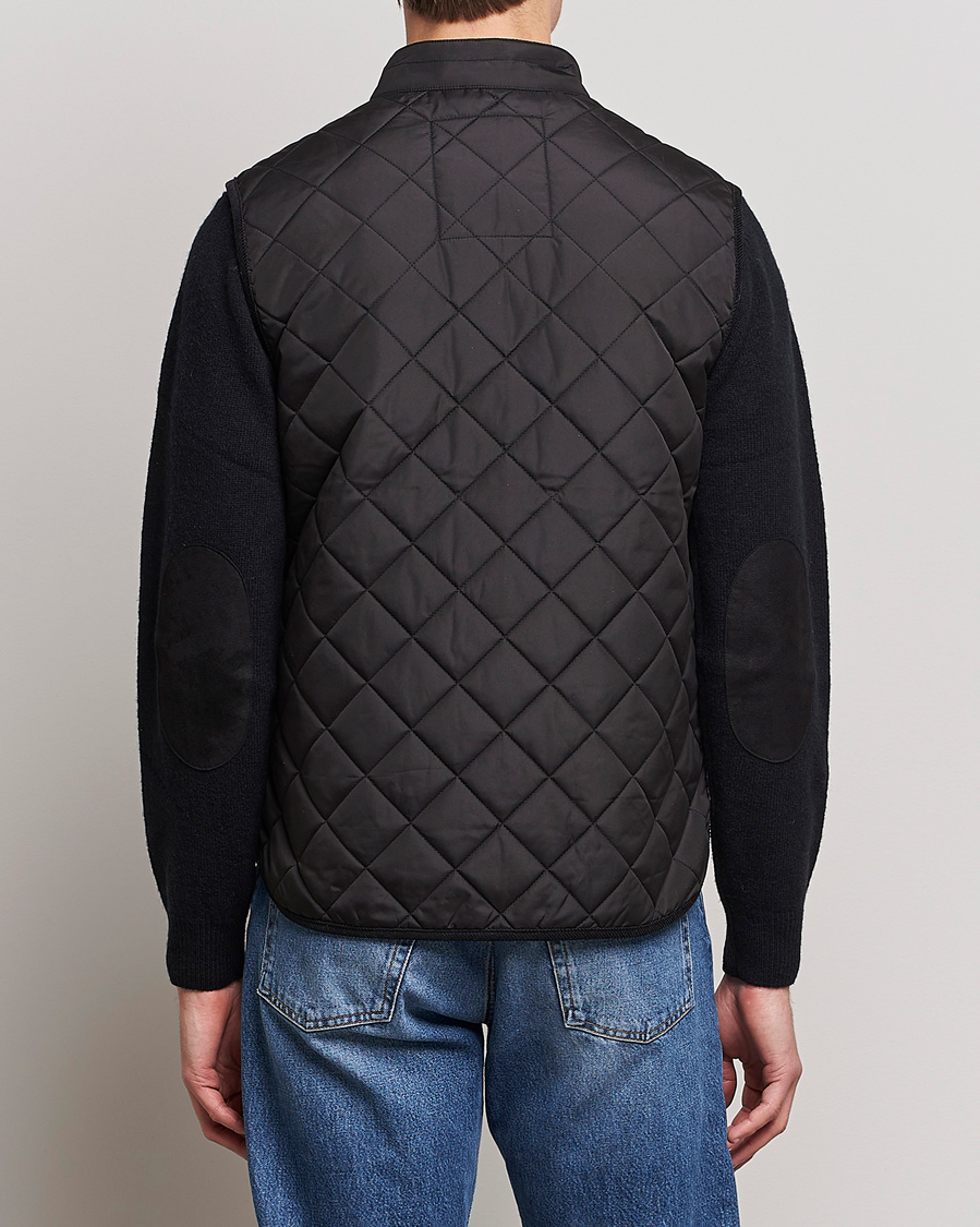 Herr | Västar | Morris | Trenton Quilted Vest Black