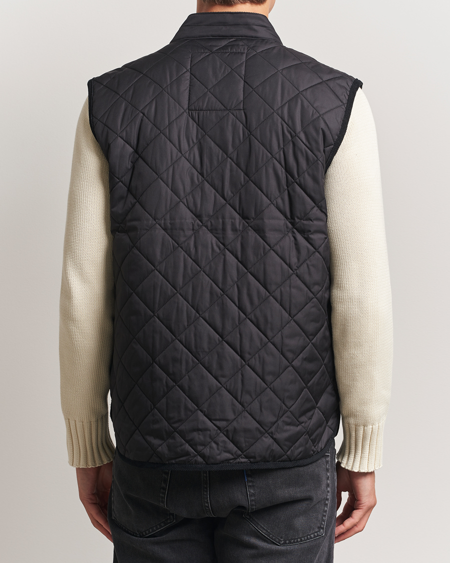 Herr | Västar | Morris | Trenton Quilted Vest Black