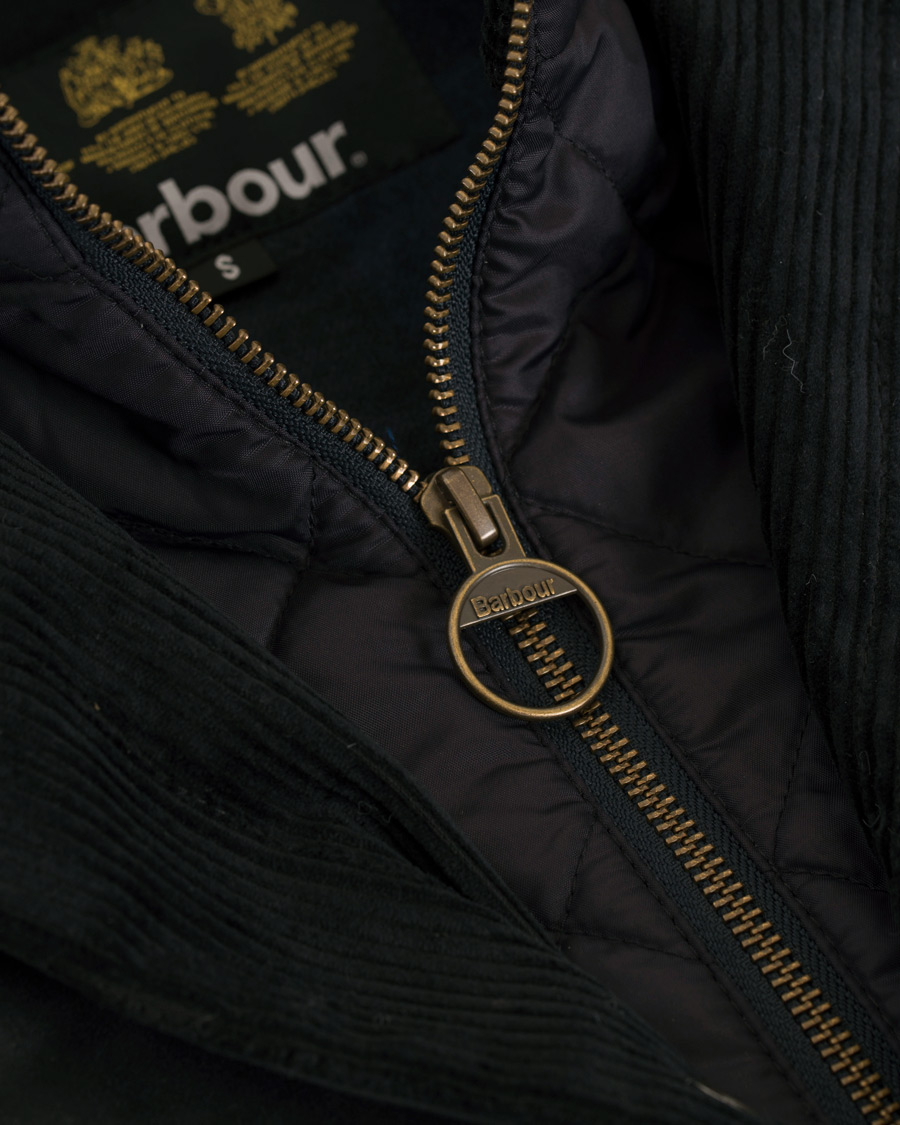 Herr | Jackor | Barbour Lifestyle | Connel Waxed Jacket Navy
