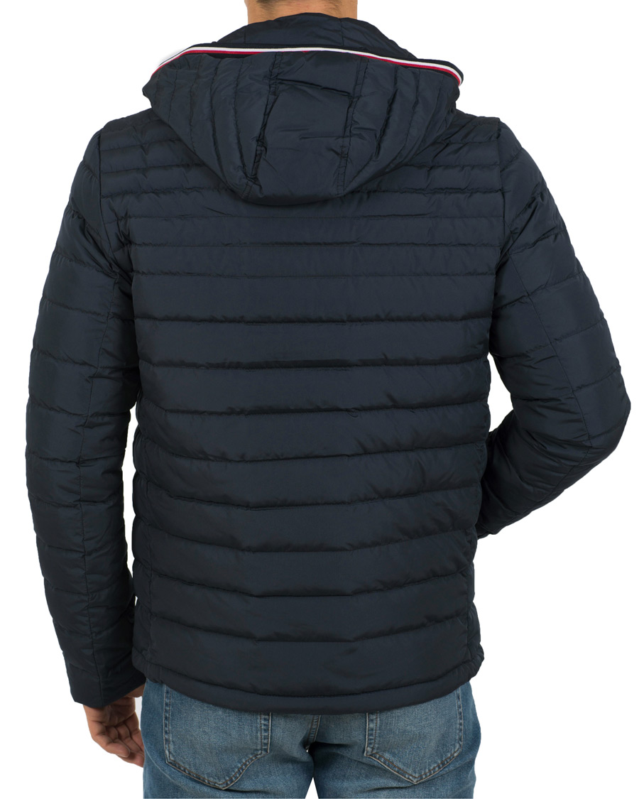 Herr | Jackor | Tommy Hilfiger | Lathan Detach Hooded Down Jacket Sky Captain