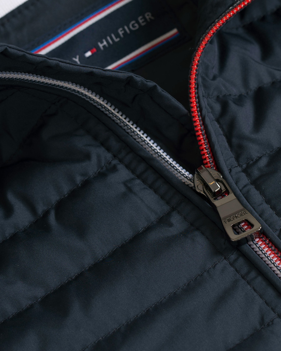 Herr | Jackor | Tommy Hilfiger | Lathan Detach Hooded Down Jacket Sky Captain