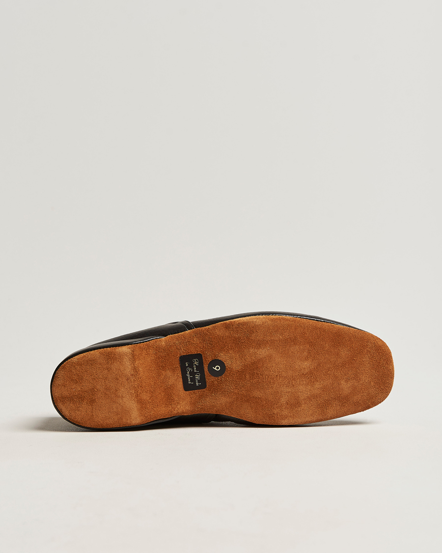 Herr | Sandaler & Tofflor | Crockett & Jones | Grecian Home Slipper Black
