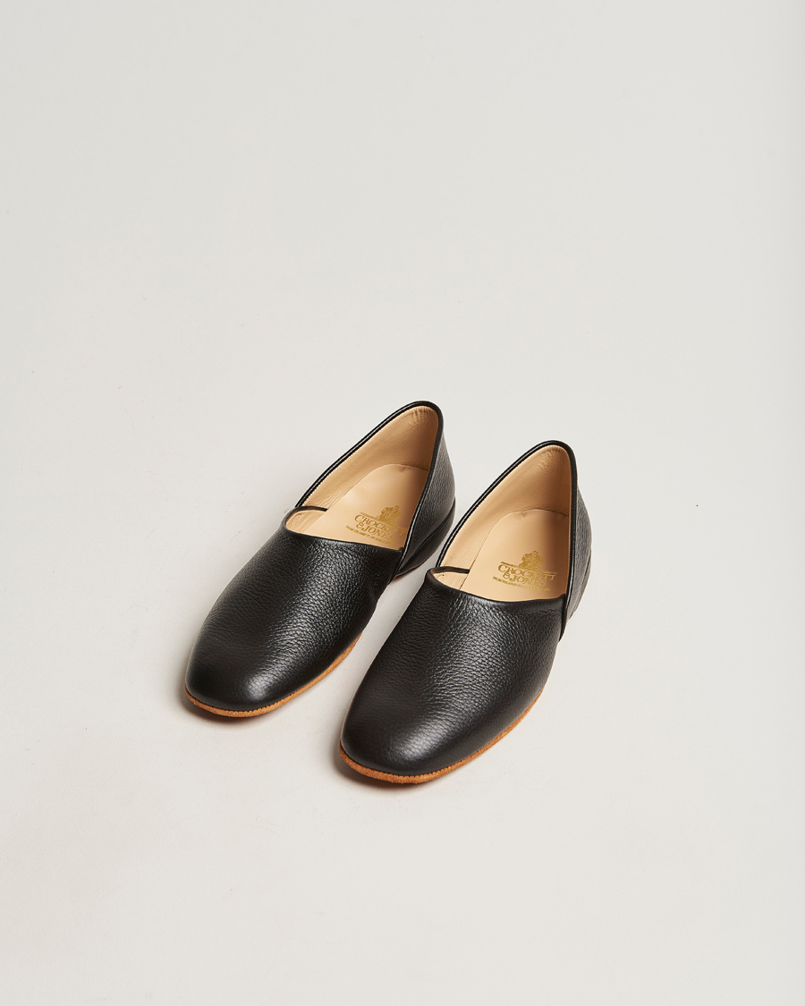 Herr | Avdelningar | Crockett & Jones | Grecian Home Slipper Black