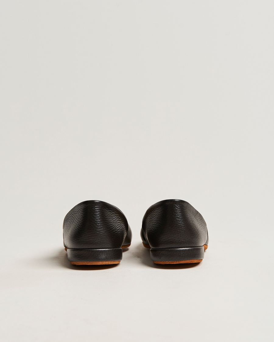 Herr | Sandaler & Tofflor | Crockett & Jones | Grecian Home Slipper Black