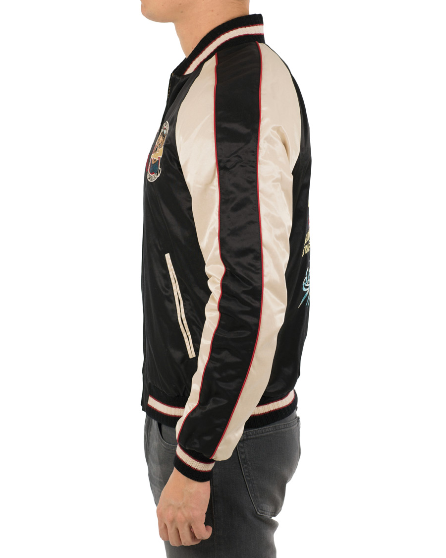 Herr | Jackor | Polo Ralph Lauren | Baseball Bear Jacket Black/White