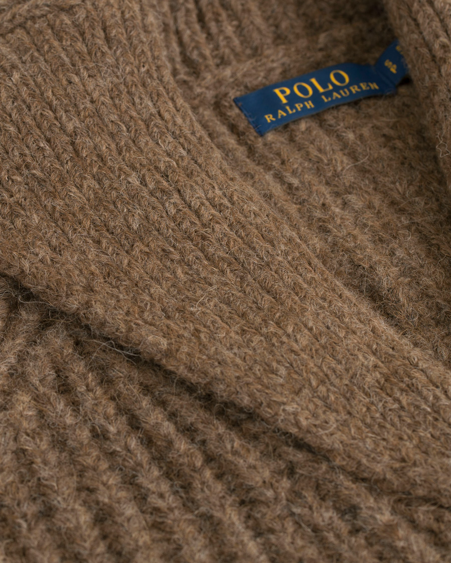 Herr | Tröjor | Polo Ralph Lauren | Wool Blend Cardigan Ceder Heather
