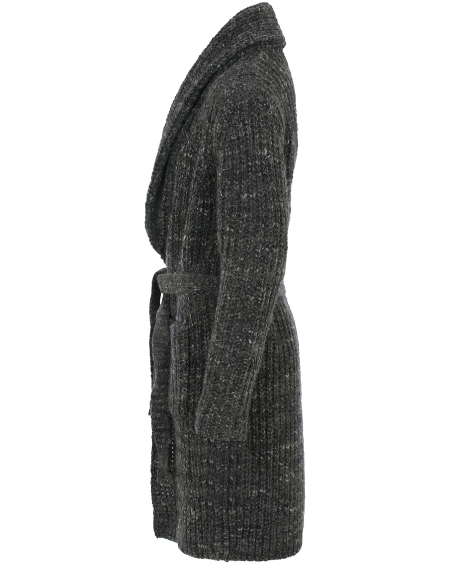 Herr | Tröjor | Polo Ralph Lauren | Wool Coatigan Dark Grey Rag