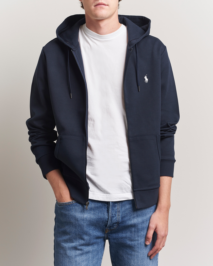Herr | Tröjor | Polo Ralph Lauren | Tech Performance Full Zip Navy