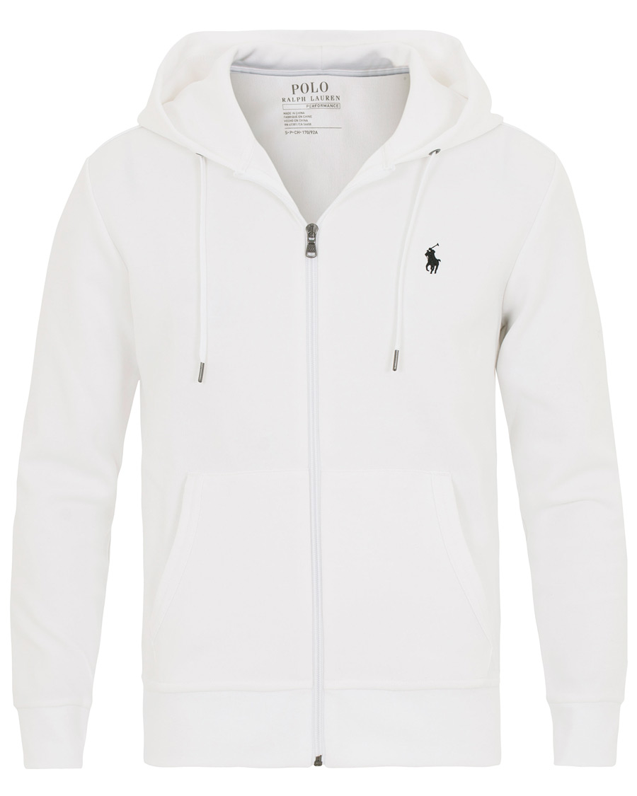 Herr | Tröjor | Polo Ralph Lauren | Tech Full Zip Hoodie White