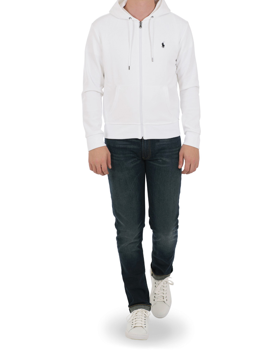 Herr | Tröjor | Polo Ralph Lauren | Tech Full Zip Hoodie White