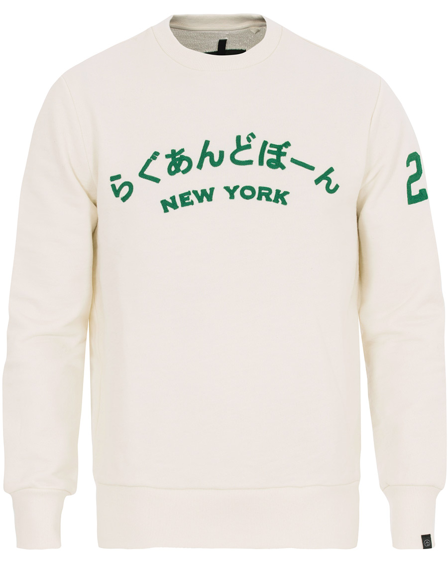 Herr | Tröjor | rag & bone | R&B NY Japan Sweatshirt Ivory