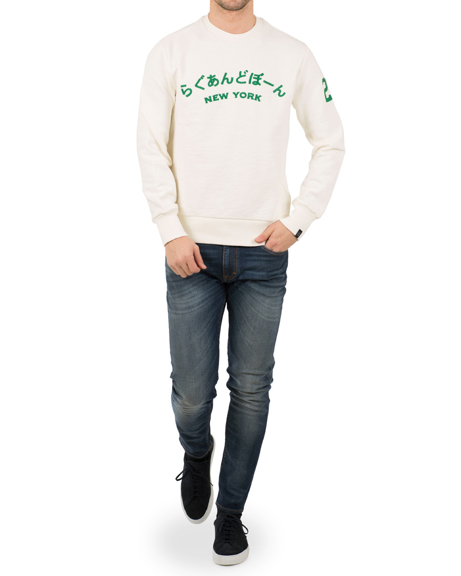 Herr | Tröjor | rag & bone | R&B NY Japan Sweatshirt Ivory