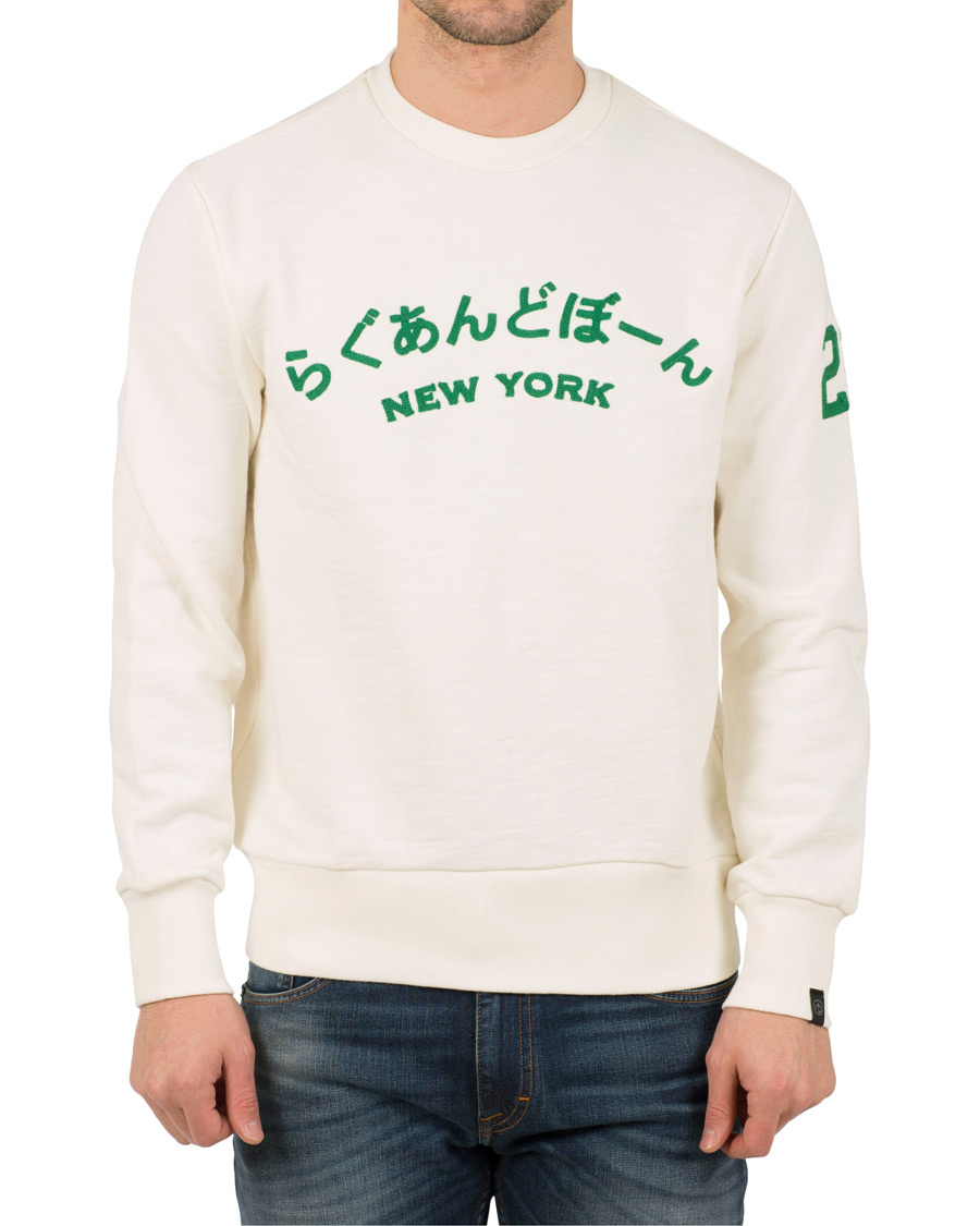 Herr | Tröjor | rag & bone | R&B NY Japan Sweatshirt Ivory