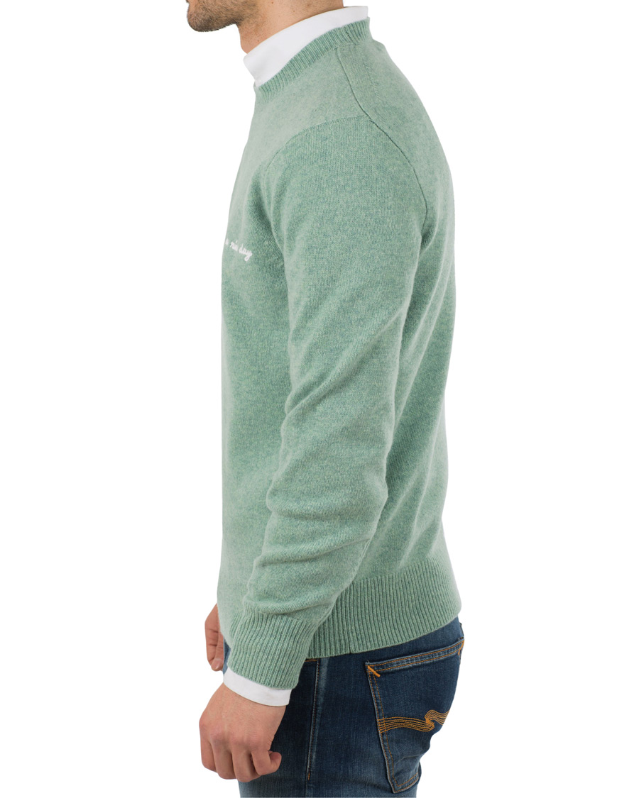 Herr | Tröjor | rag & bone | Victor Lambswool Crew Sea Foam Green