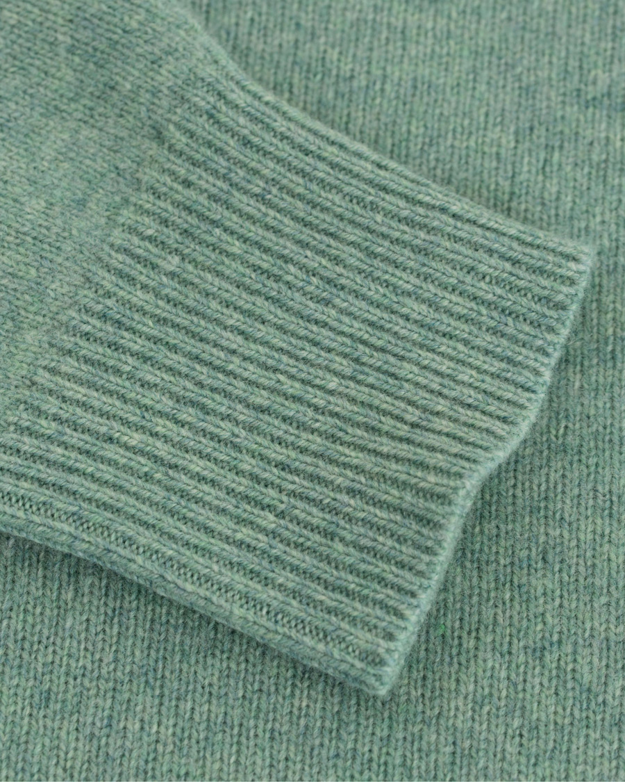 Herr | Tröjor | rag & bone | Victor Lambswool Crew Sea Foam Green
