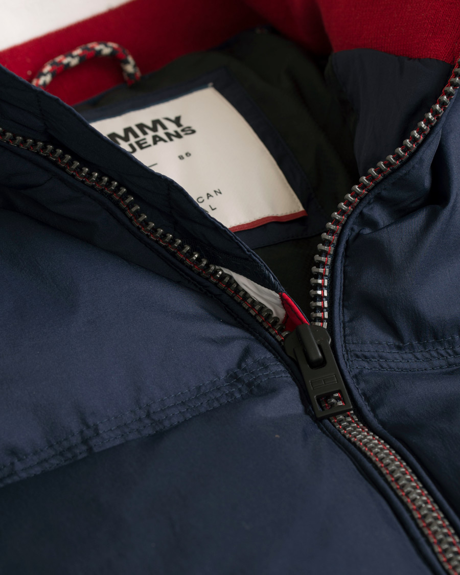Herr | Jackor | Tommy Jeans | Long Down Jacket Black Iris