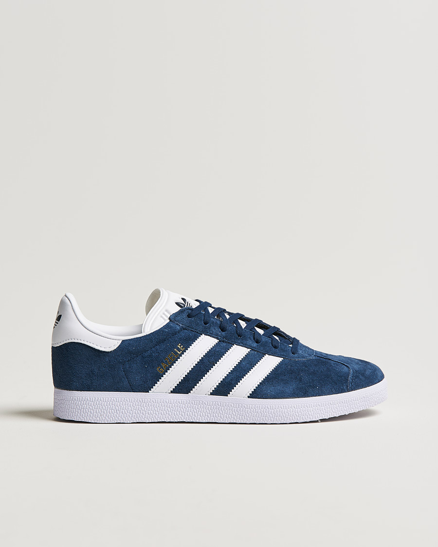 Herr | Sneakers | adidas Originals | Gazelle Sneaker Navy Nubuck