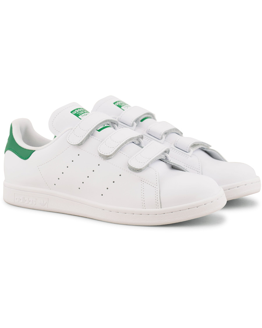 Herr | adidas Originals Stan Smith Leather Velcro Sneaker White | adidas Originals | Stan Smith Leather Velcro Sneaker White