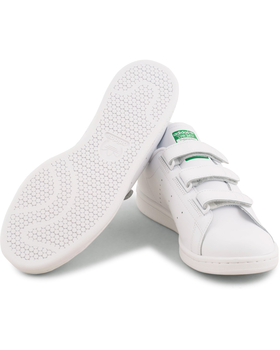 Herr | adidas Originals Stan Smith Leather Velcro Sneaker White | adidas Originals | Stan Smith Leather Velcro Sneaker White
