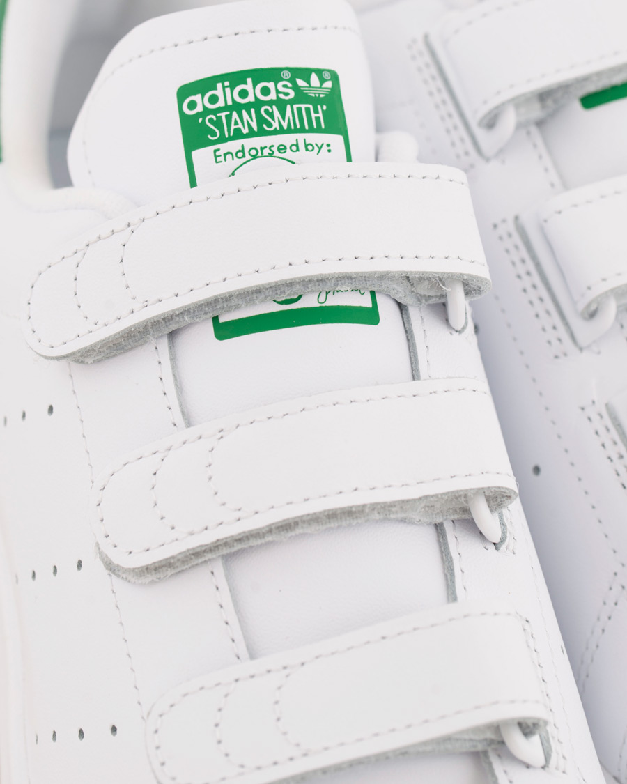Herr | adidas Originals Stan Smith Leather Velcro Sneaker White | adidas Originals | Stan Smith Leather Velcro Sneaker White