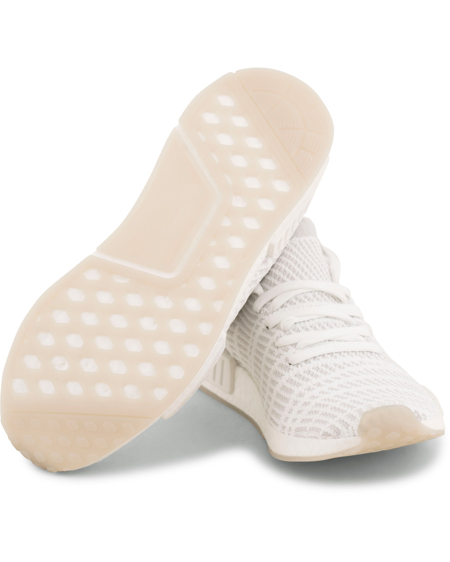 Herr | adidas Originals NMD_R1 Primeknit Running Sneaker White | adidas Originals | NMD_R1 Primeknit Running Sneaker White