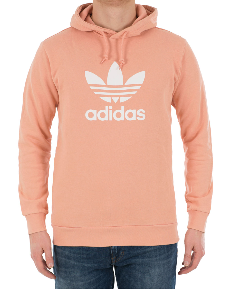 Herr | Tröjor | adidas Originals | Trefoil Logo Hoodie Pink