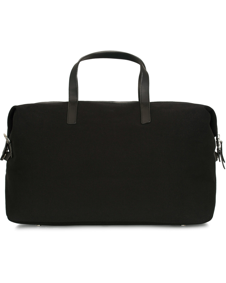 Herr | Väskor | Sandqvist | Holly Grand Organic Cotton Canvas Weekendbag Black