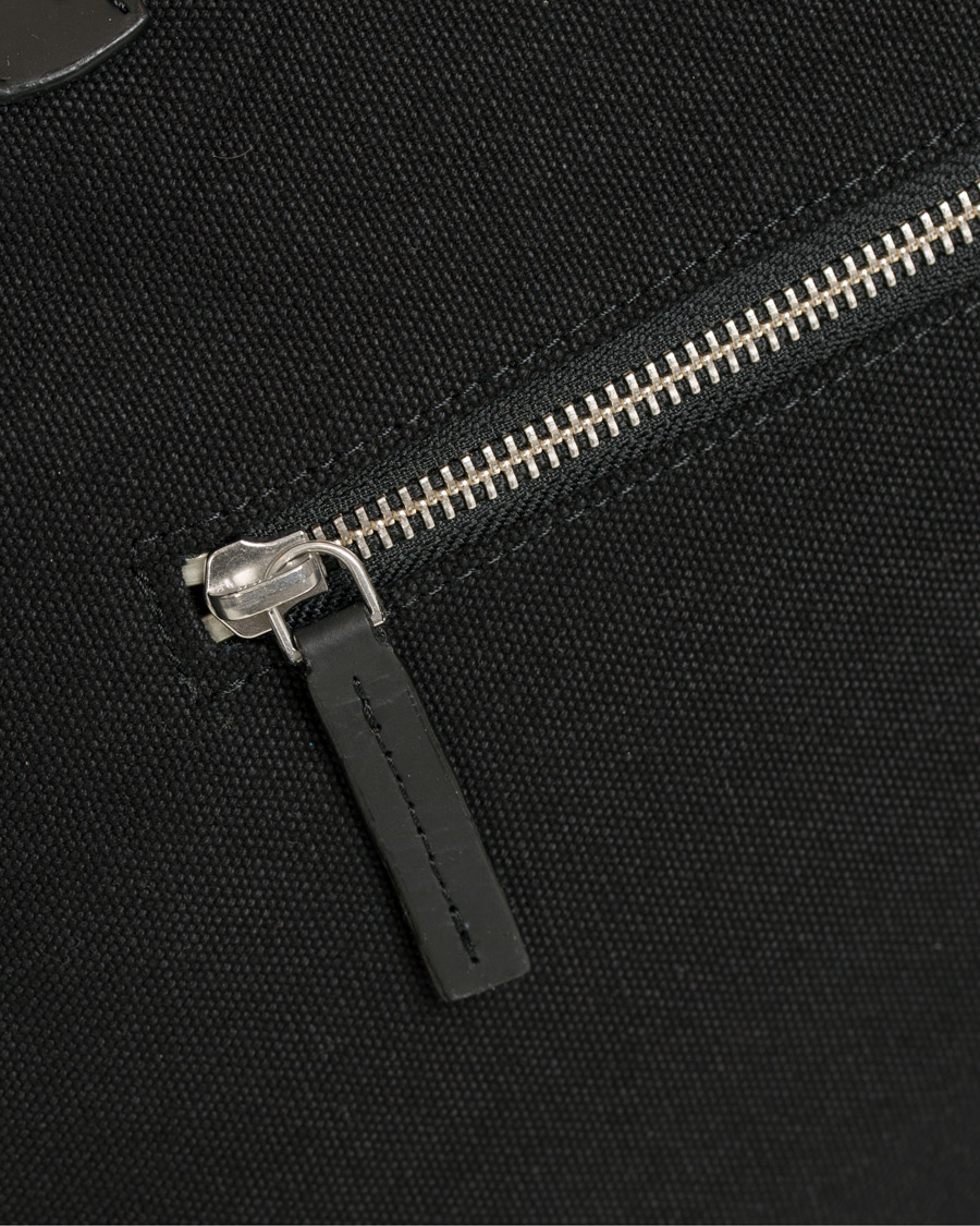 Herr | Väskor | Sandqvist | Holly Grand Organic Cotton Canvas Weekendbag Black