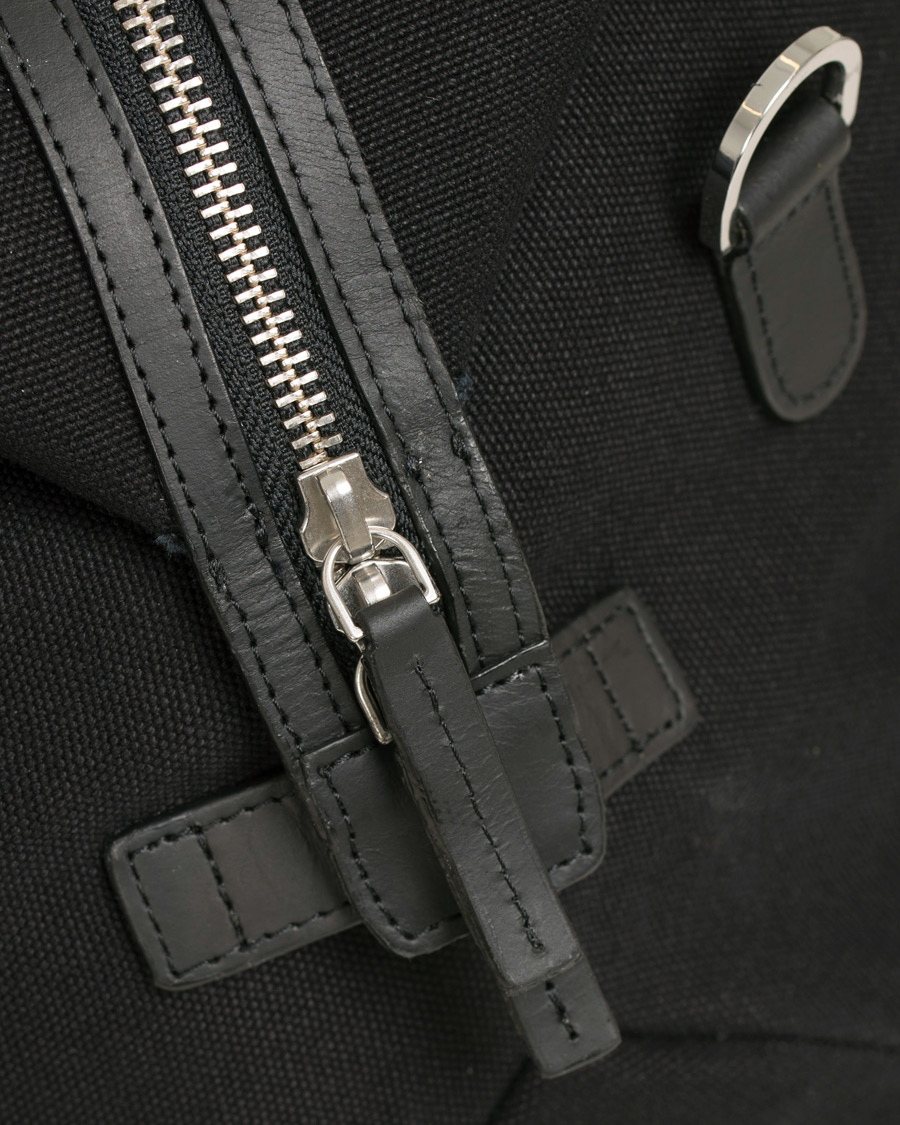 Herr | Väskor | Sandqvist | Holly Grand Organic Cotton Canvas Weekendbag Black