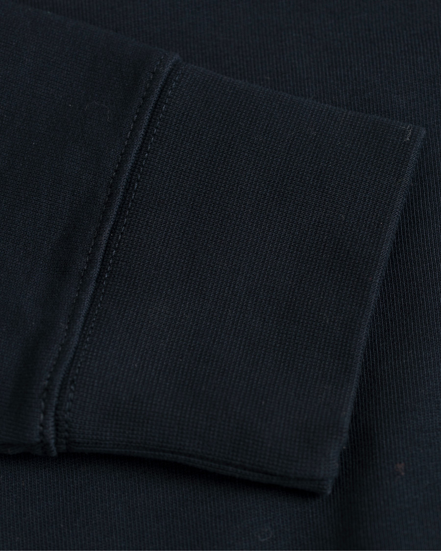 Herr | Tröjor | Vince | Side Zip Crew Neck Sweatshirt New Coastal Blue