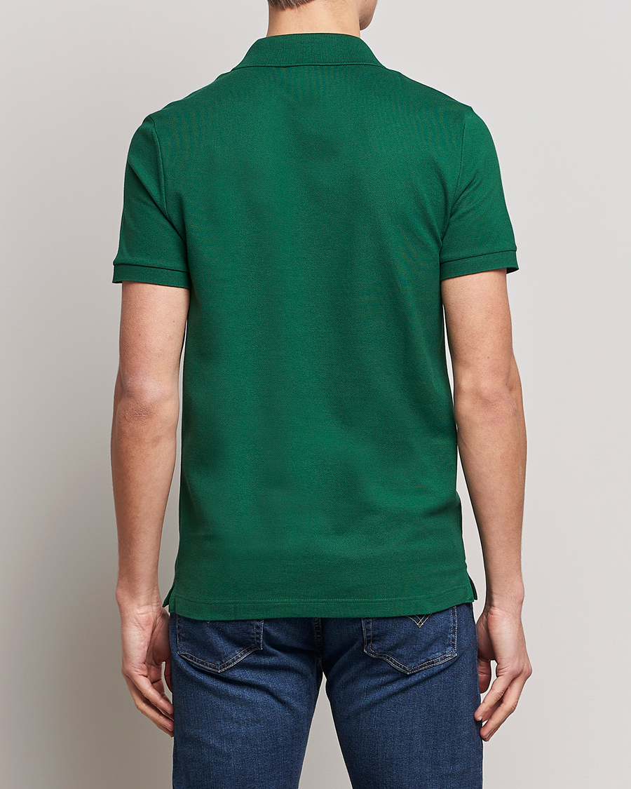 Herre | Kortærmede polotrøjer | Lacoste | Slim Fit Polo Piké Green