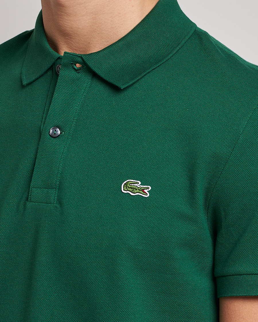 Herr | Pikéer | Lacoste | Slim Fit Polo Piké Green