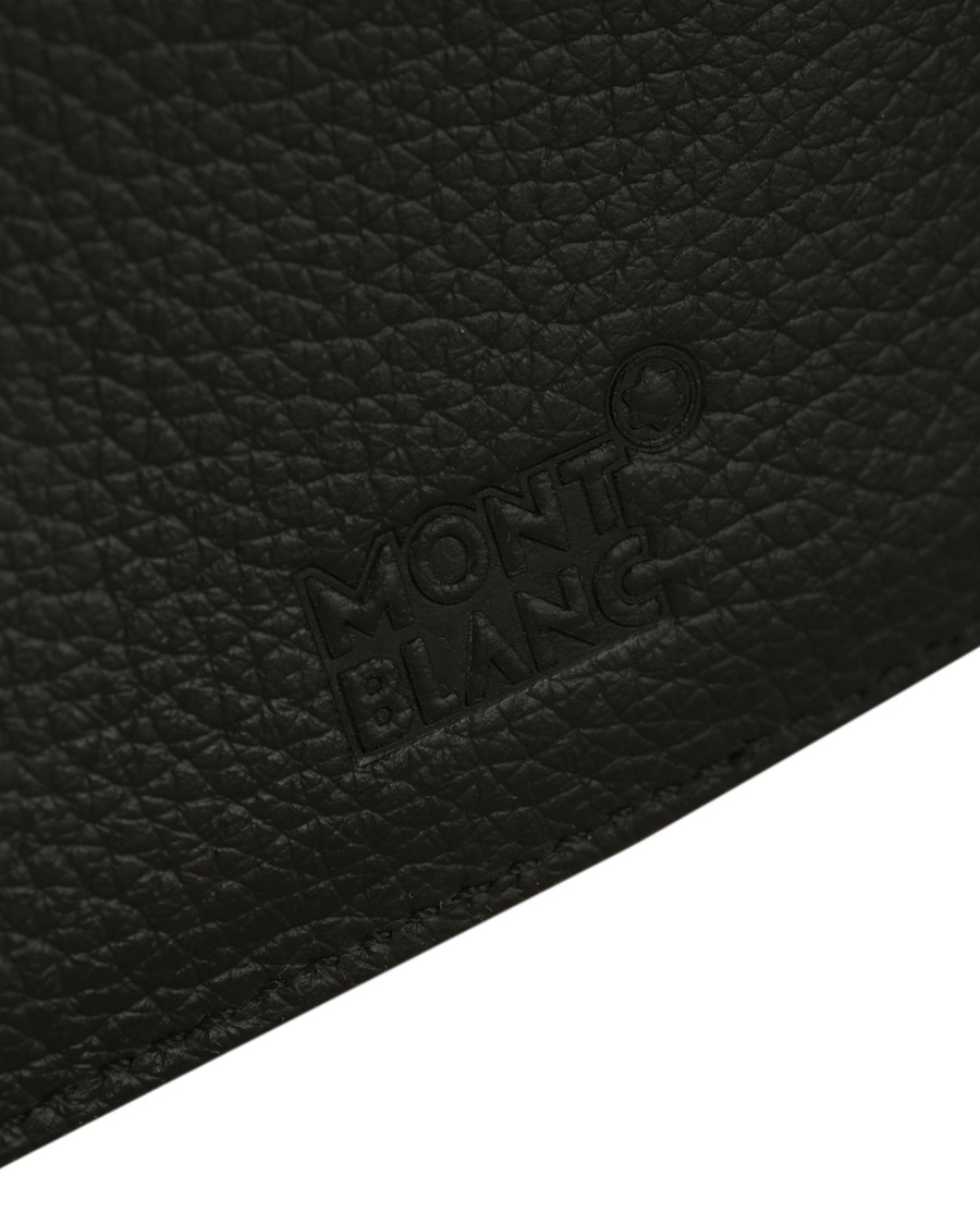 Herr | Montblanc Meisterstück Soft Grain Wallet 6cc Money Clip Small Black | Montblanc | Meisterstück Soft Grain Wallet 6cc Money Clip Small Black