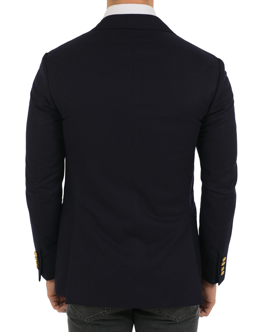 Herr | Kavajer | Polo Ralph Lauren | Polo Double Breasted Wool Club Blazer Navy