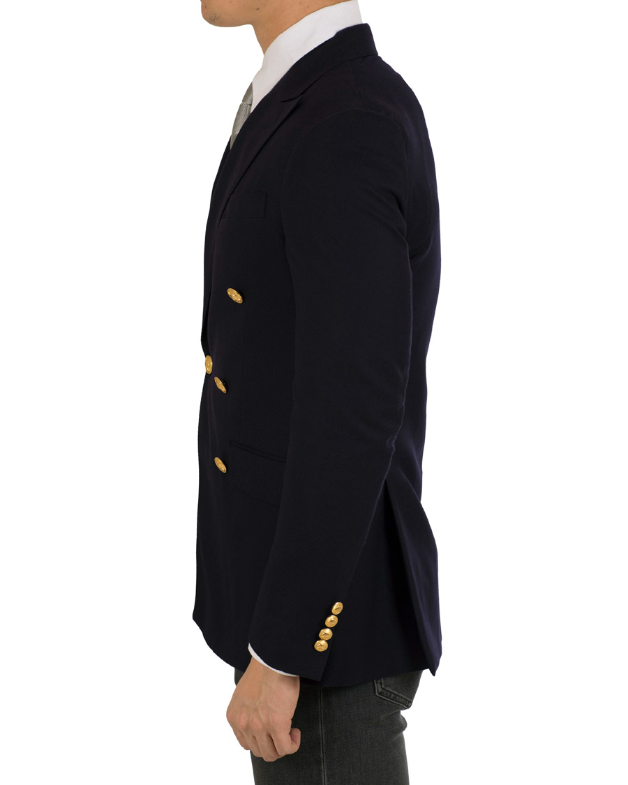 Herr | Kavajer | Polo Ralph Lauren | Polo Double Breasted Wool Club Blazer Navy