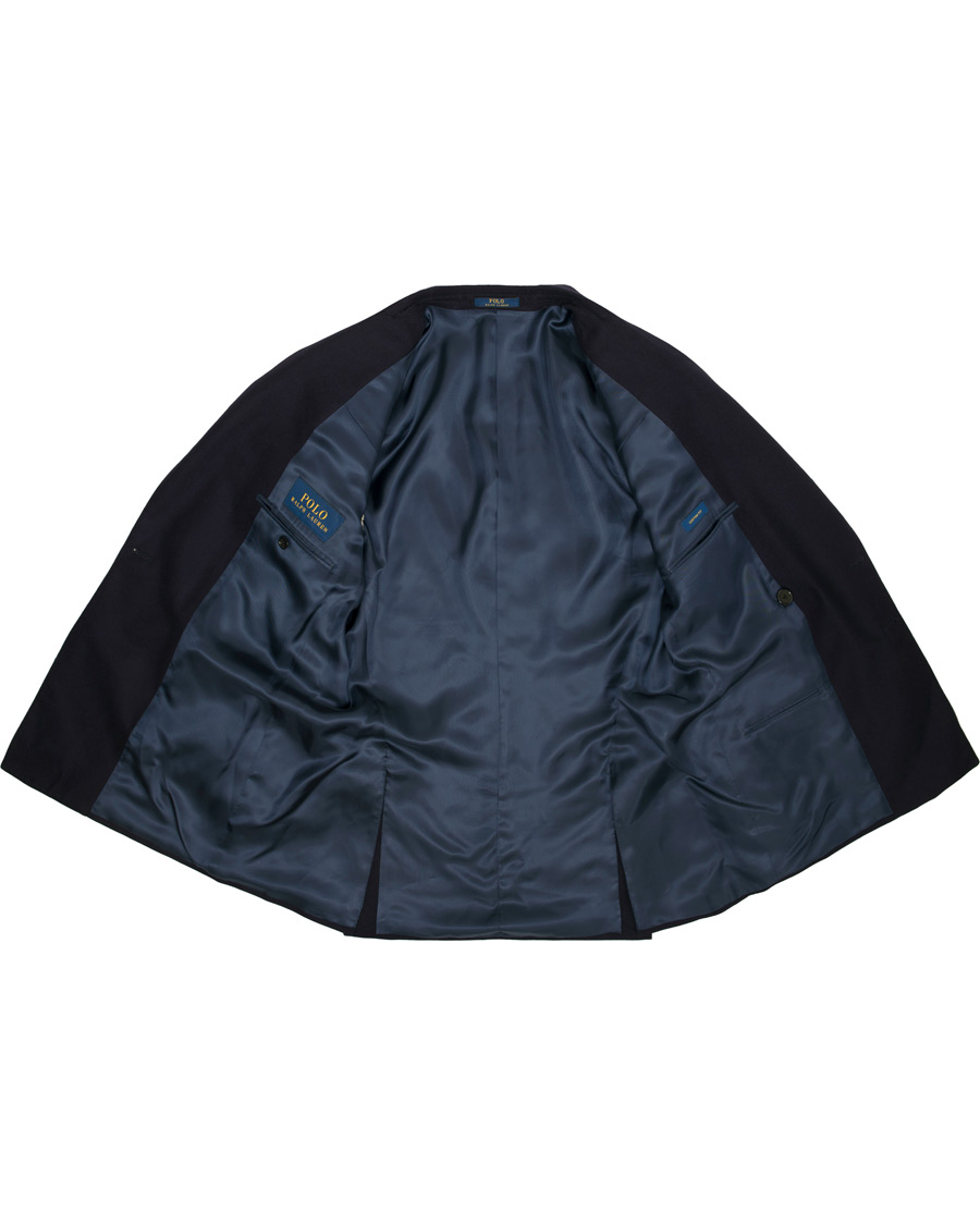 Herr | Kavajer | Polo Ralph Lauren | Polo Double Breasted Wool Club Blazer Navy