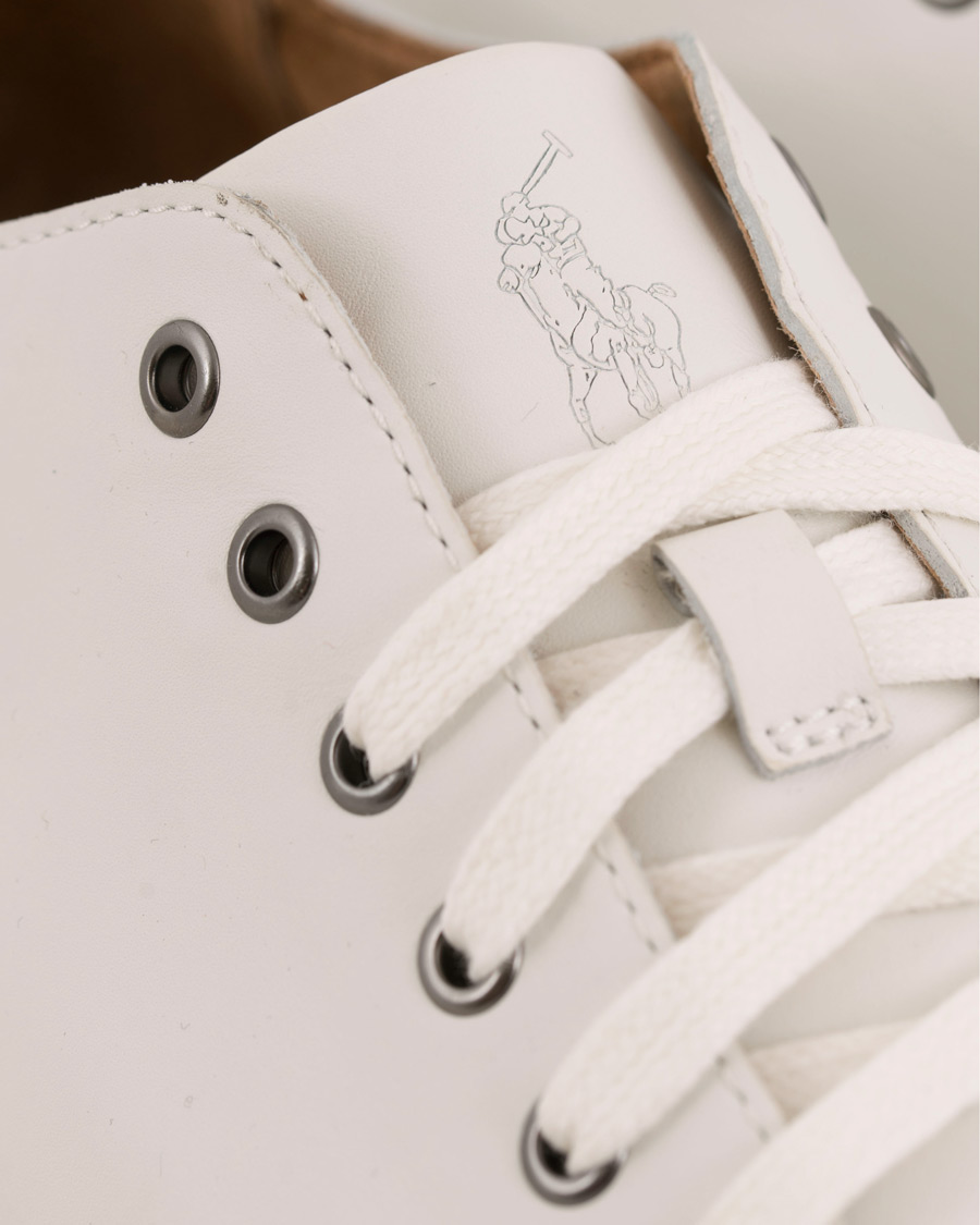Herr | Polo Ralph Lauren Jermain Calf Sneaker White | Polo Ralph Lauren | Jermain Calf Sneaker White