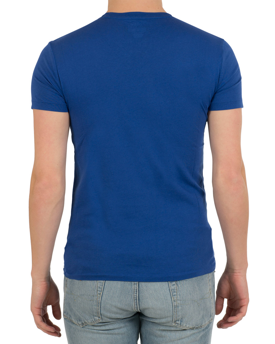 Herr | T-Shirts | Polo Ralph Lauren | Custom Fit Pocket Crew Neck Tee Provincetown Blue