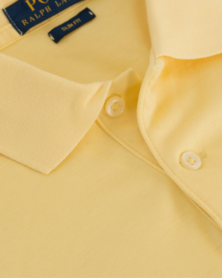 Herr | Pikéer | Polo Ralph Lauren | Slim Fit Pima Polo Banana Peel