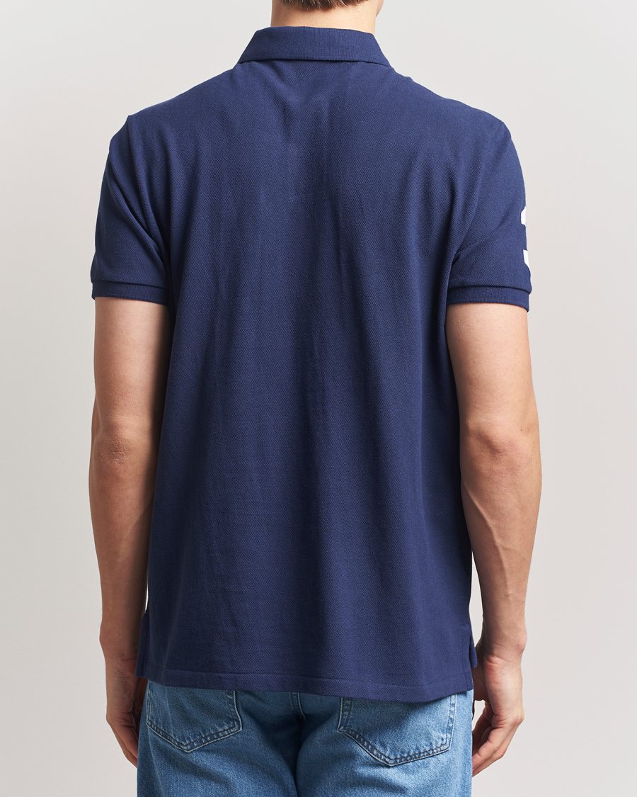 Herr | Pikéer | Polo Ralph Lauren | Custom Fit Big Pony Polo Newport Navy
