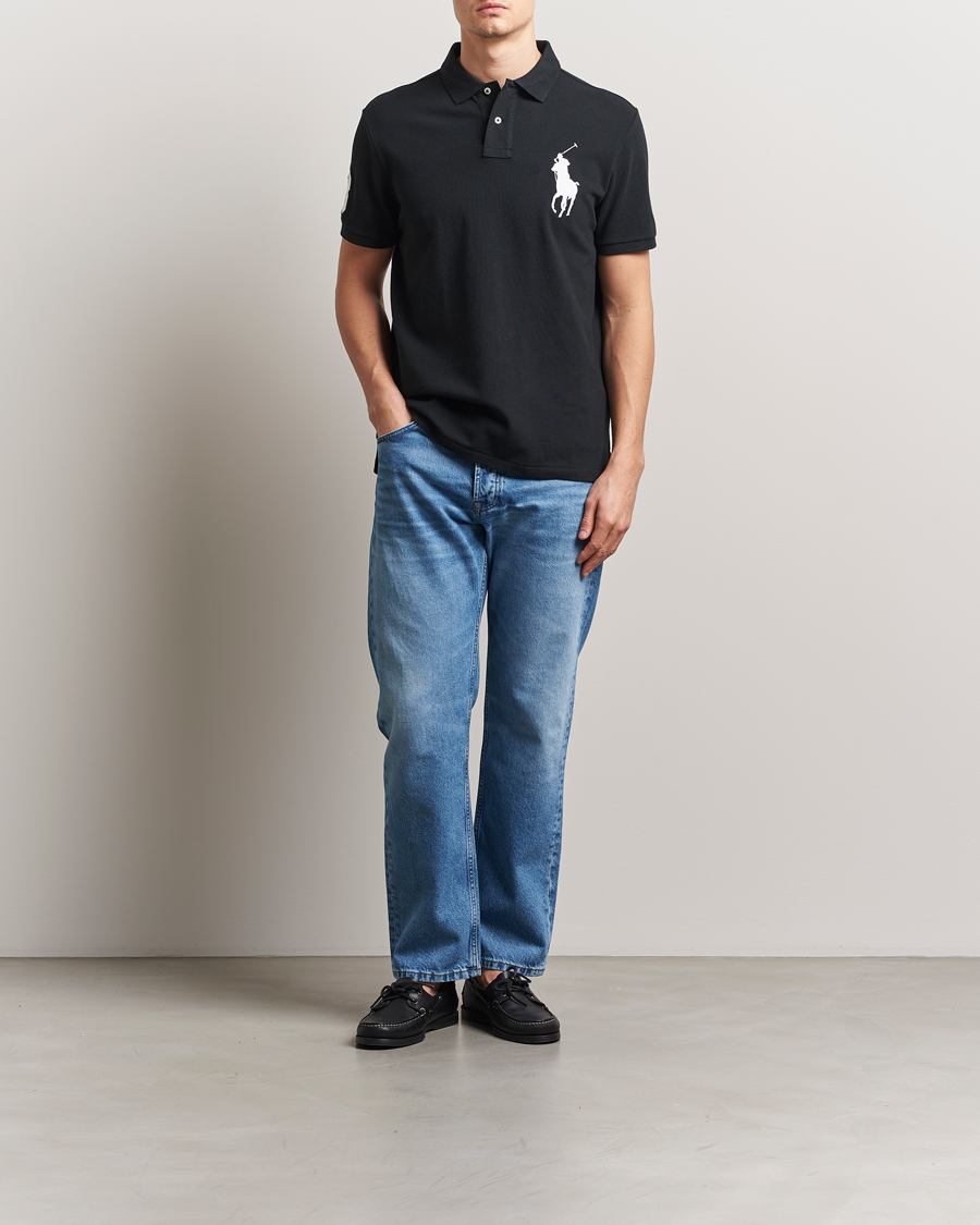 Herr | Pikéer | Polo Ralph Lauren | Custom Fit Big Pony Polo Polo Black