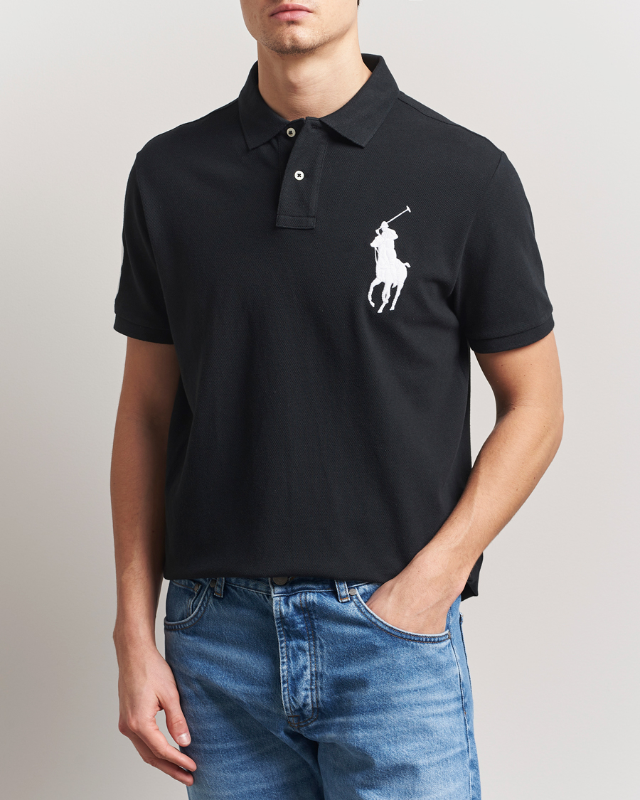 Herr | Pikéer | Polo Ralph Lauren | Custom Fit Big Pony Polo Polo Black