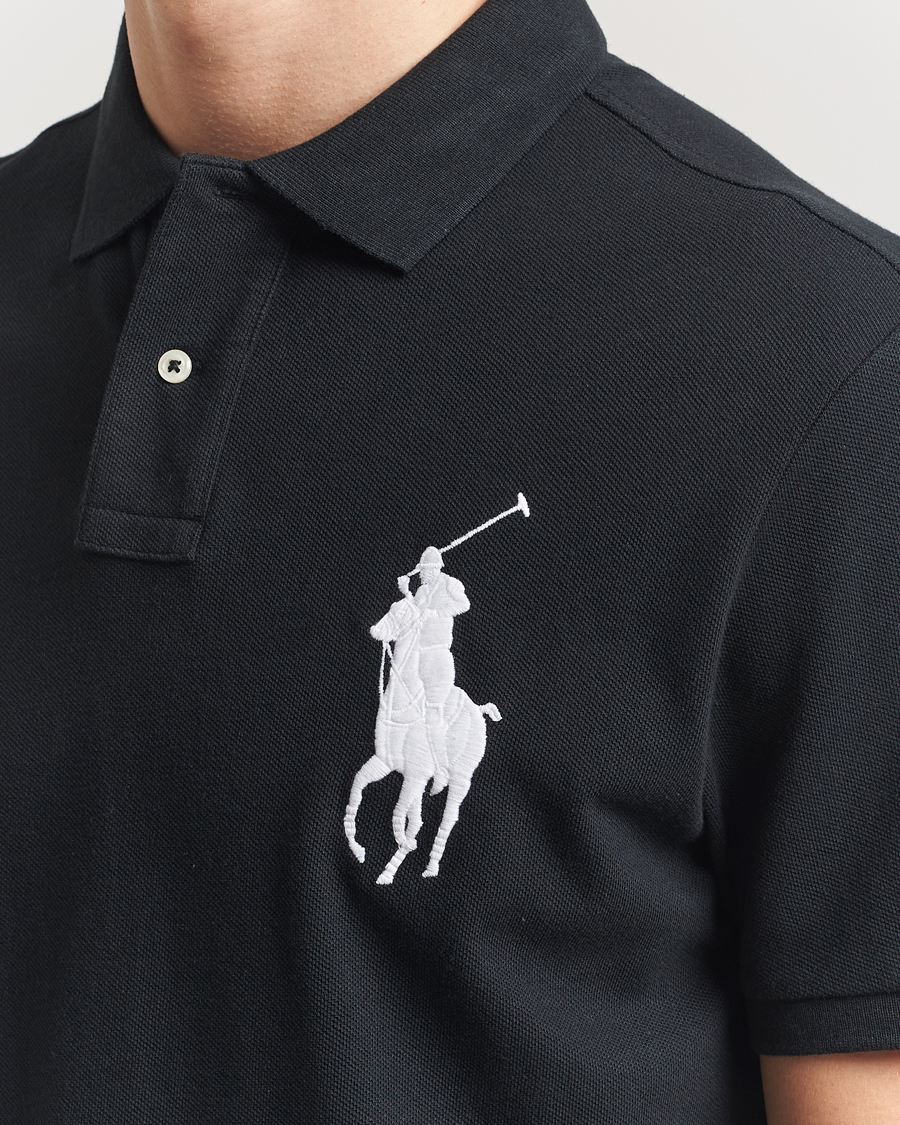 Herr | Pikéer | Polo Ralph Lauren | Custom Fit Big Pony Polo Polo Black
