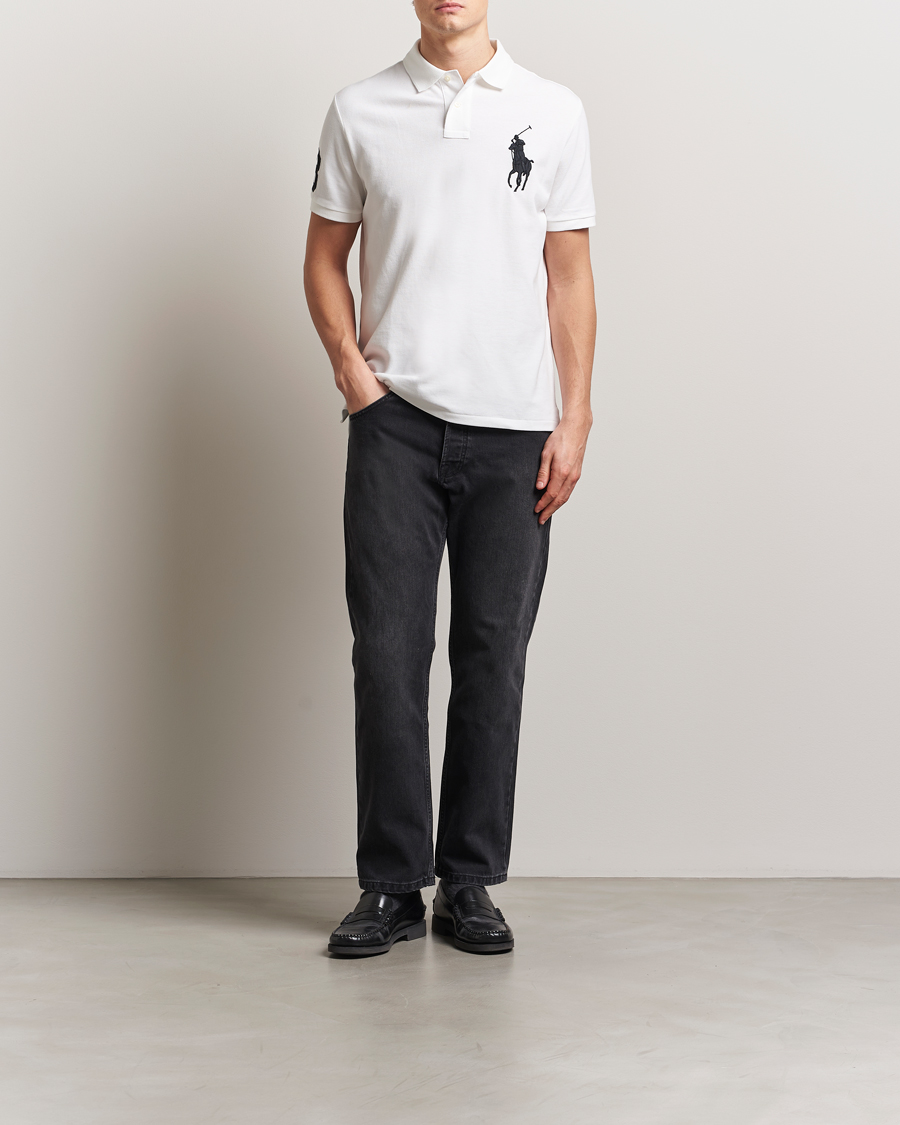Herr | Pikéer | Polo Ralph Lauren | Custom Fit Big Pony Polo White