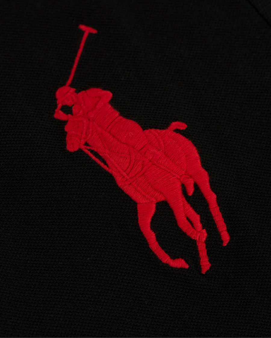 Herr | Pikéer | Polo Ralph Lauren | Custom Fit Diagonal Stripe Big Pony Polo Black/Multi