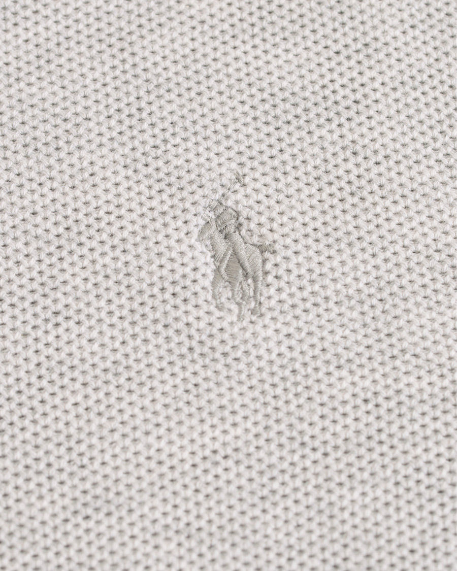 Herr | Tröjor | Polo Ralph Lauren | Texture Half Zip Lawrence Grey Heather